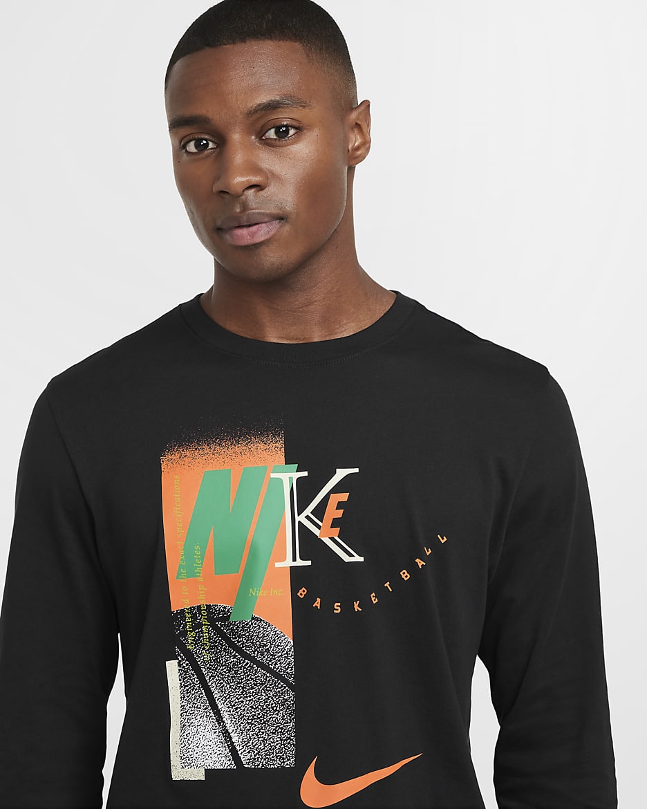 T shirt manche longue basketball online